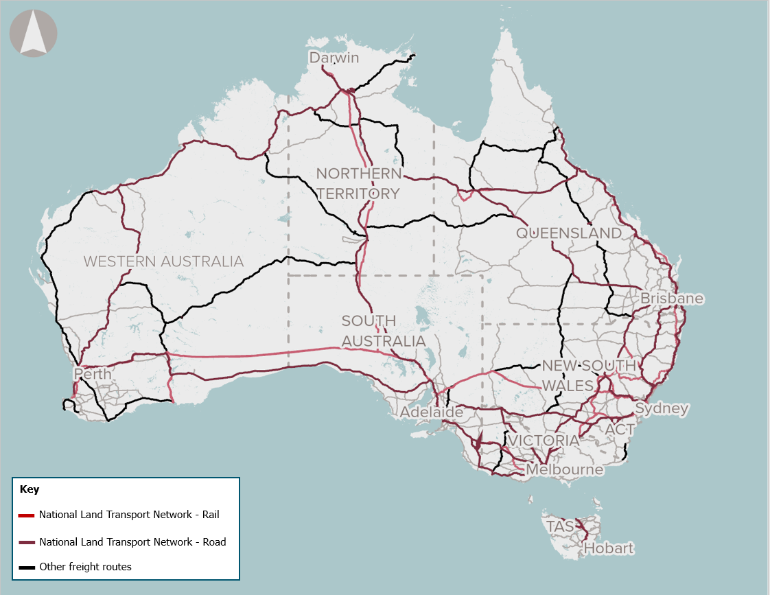 Regional road and rail freight corridor resilience Infrastructure